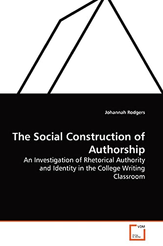 9783639139976: The Social Construction of Authorship