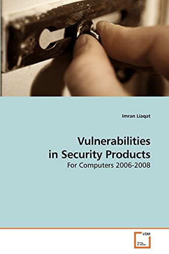 Stock image for Vulnerabilities in Security Products for sale by Chiron Media
