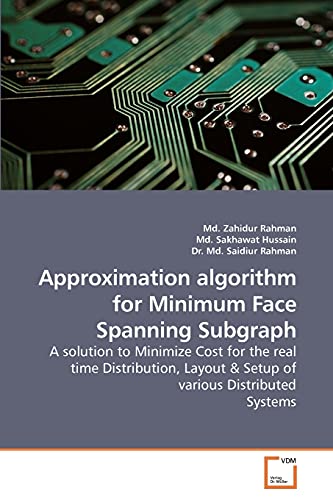 Stock image for Approximation algorithm for Minimum Face Spanning Subgraph for sale by Chiron Media