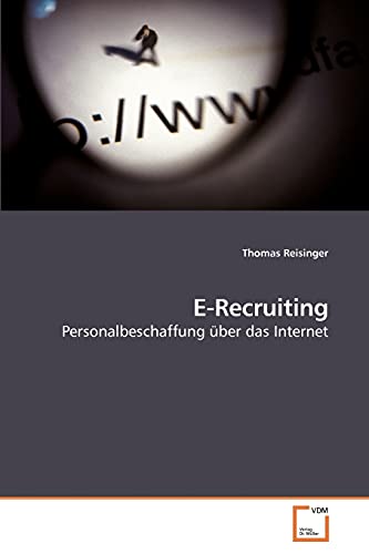 Imagen de archivo de E-Recruiting: Personalbeschaffung ?ber das Internet a la venta por Reuseabook