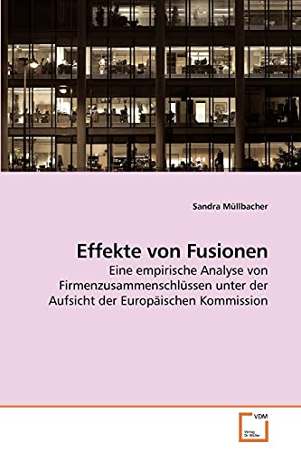 Stock image for Effekte von Fusionen for sale by Chiron Media