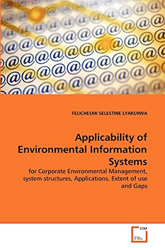 Imagen de archivo de Applicability of Environmental Information Systems a la venta por Chiron Media