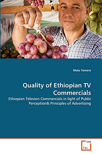Beispielbild fr Quality of Ethiopian TV Commercials zum Verkauf von Chiron Media