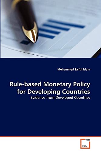 Beispielbild fr Rule-based Monetary Policy for Developing Countries zum Verkauf von Chiron Media