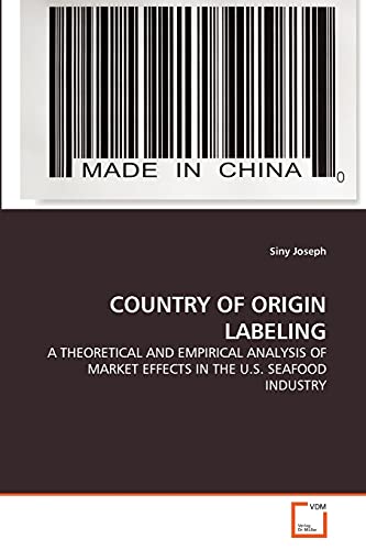 Imagen de archivo de COUNTRY OF ORIGIN LABELING a la venta por Chiron Media