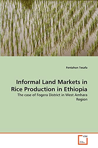 Informal Land Markets in Rice Production in Ethiopia : The case of Fogera District in West Amhara Region - Fentahun Tesafa