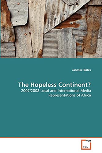 Stock image for The Hopeless Continent? for sale by Chiron Media