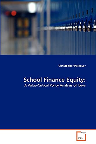 Stock image for School Finance Equity: for sale by Chiron Media