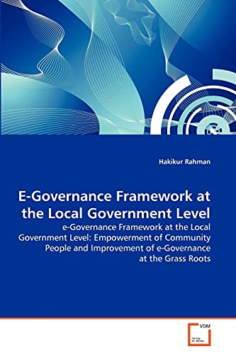 Stock image for E-Governance Framework at the Local Government Level for sale by Chiron Media
