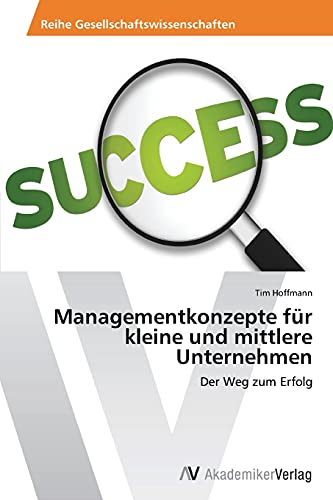 Stock image for Managementkonzepte fur kleine und mittlere Unternehmen for sale by Chiron Media