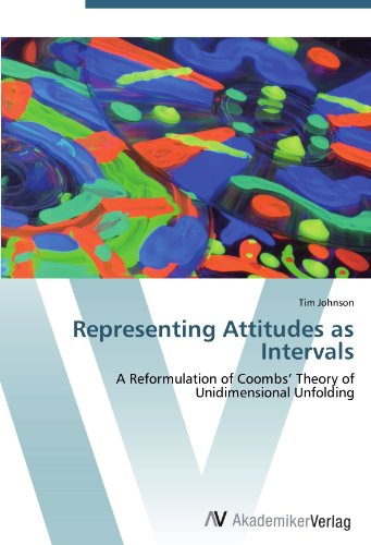 Representing Attitudes as Intervals: A Reformulation of Coombsâ€™ Theory of Unidimensional Unfolding (9783639417777) by Johnson, Tim