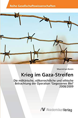 Imagen de archivo de Krieg im Gaza-Streifen a la venta por Chiron Media
