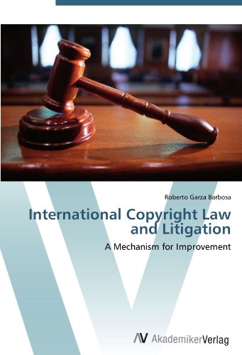 Stock image for International Copyright Law And Litigation: A Mechanism For Improvement for sale by Revaluation Books