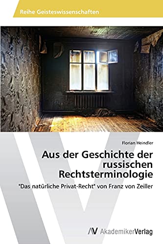 Stock image for Aus der Geschichte der russischen Rechtsterminologie for sale by Chiron Media