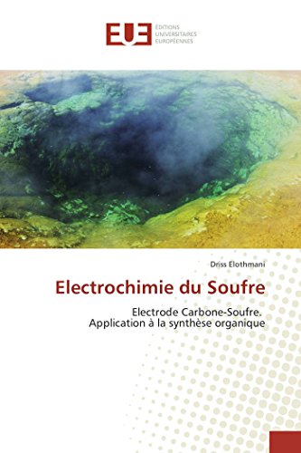 Imagen de archivo de Electrochimie du Soufre: Electrode Carbone-Soufre. Application  la synthse organique a la venta por Revaluation Books