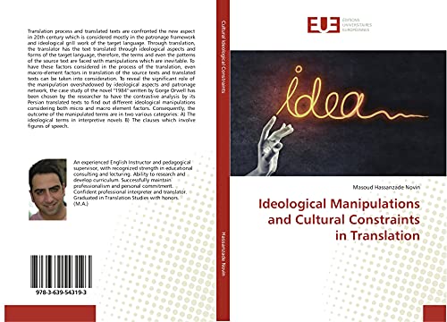 Stock image for Ideological Manipulations and Cultural Constraints in Translation for sale by Chiron Media