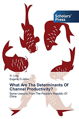 Beispielbild fr What Are the Determinants of Channel Productivity? zum Verkauf von Chiron Media