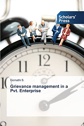 Beispielbild fr Grievance management in a Pvt. Enterprise zum Verkauf von Chiron Media