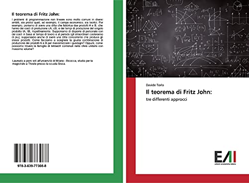 Stock image for Il teorema di Fritz John:: tre differenti approcci for sale by WorldofBooks