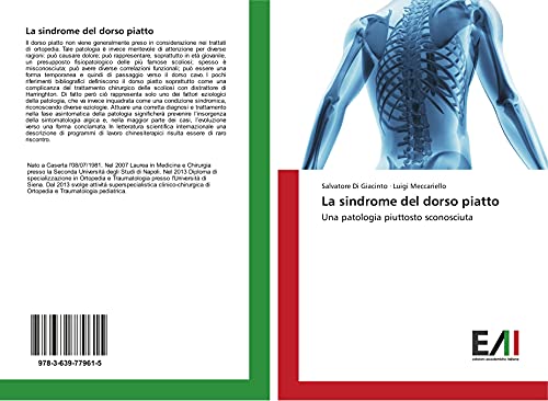 9783639779615: La sindrome del dorso piatto: Una patologia piuttosto sconosciuta