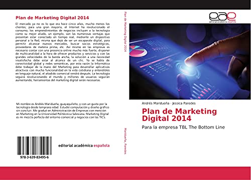 9783639834956: Plan de Marketing Digital 2014: Para la empresa TBL The Bottom Line