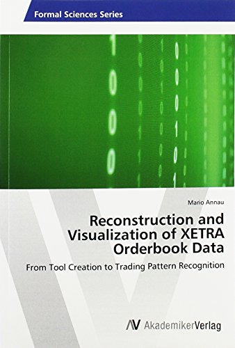 Imagen de archivo de Reconstruction and Visualization of XETRA Orderbook Data: From Tool Creation to Trading Pattern Recognition a la venta por Buchpark