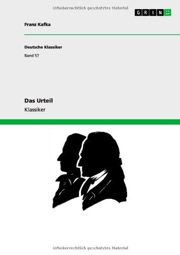 9783640231195: Das Urteil (German Edition)