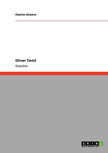 9783640245840: Oliver Twist