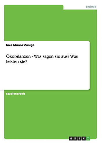 Imagen de archivo de kobilanzen - Was sagen sie aus Was leisten sie (German Edition) a la venta por dsmbooks