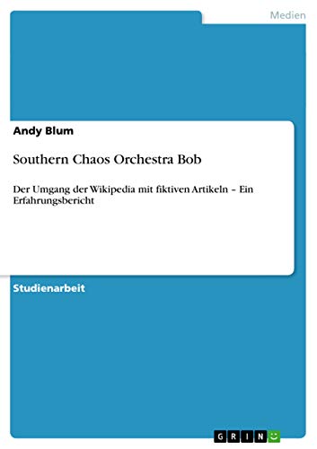 Stock image for Southern Chaos Orchestra Bob for sale by Books Puddle