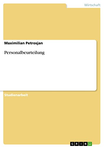 Personalbeurteilung - Maximilian Petrosjan
