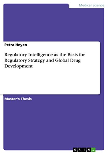 Imagen de archivo de Regulatory Intelligence as the Basis for Regulatory Strategy and Global Drug Development a la venta por Lucky's Textbooks