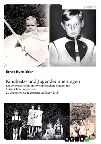 Stock image for Kindheits- und Jugenderinnerungen for sale by Books Puddle