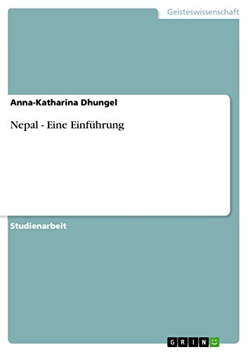 Stock image for Nepal - Eine Einführung for sale by AwesomeBooks