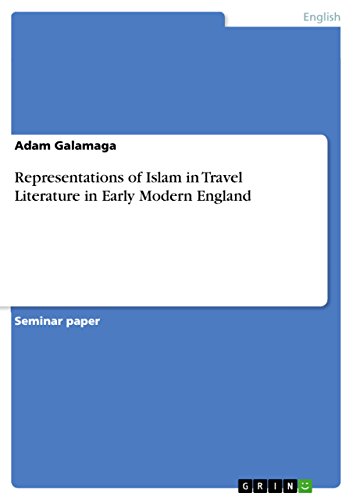 9783640920068: Representations of Islam in Travel Literature in Early Modern England