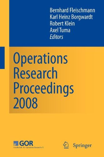 9783642002397: Operations Research Proceedings 2008