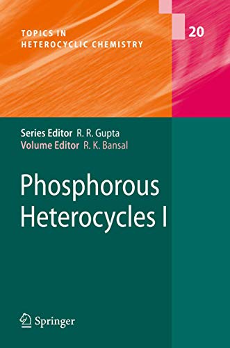 Imagen de archivo de Phosphorous Heterocycles I a la venta por Books Puddle