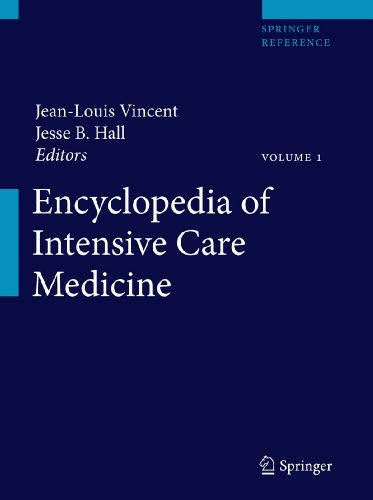 Encyclopedia of Intensive Care Medicine  volume 1 to 4