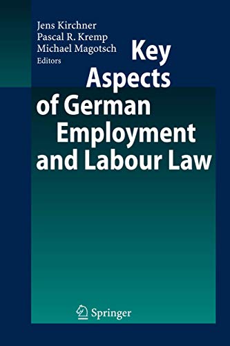 9783642006777: Key Aspects of German Employment and Labour Law