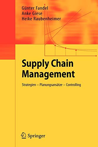 Stock image for Supply Chain Management : Strategien - Planungsansatze - Controlling for sale by Chiron Media