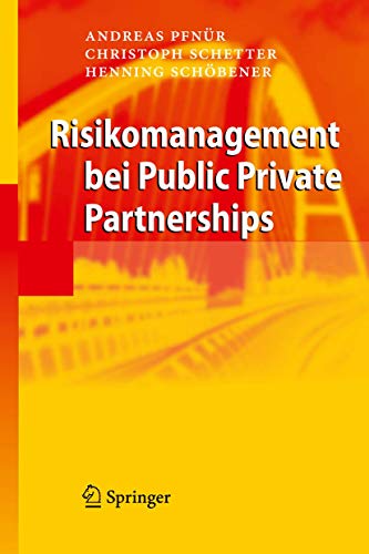 Stock image for Risikomanagement bei Public Private Partnerships (German Edition) for sale by Lucky's Textbooks