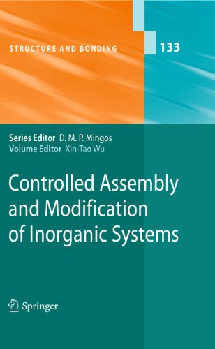 Stock image for Controlled Assembly and Modification of Inorganic Systems for sale by Buchpark