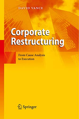 9783642017858: Corporate Restructuring: From Cause Analysis to Execution
