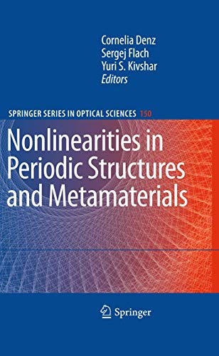 Stock image for Nonlinearities in Periodic Structures and Metamaterials for sale by Buchpark