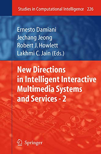 Beispielbild fr New Directions In Intelligent Interactive Multimedia Systems And Services - 2 zum Verkauf von Basi6 International