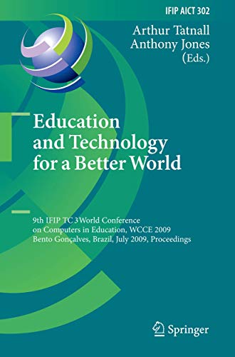 Stock image for Education and Technology for a Better World for sale by Basi6 International