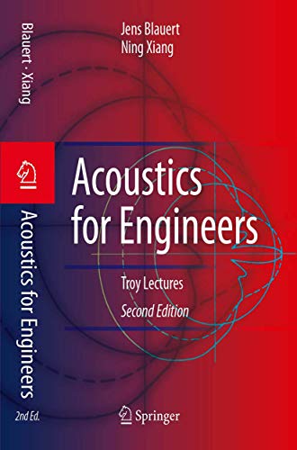 9783642033926: Acoustics for Engineers: Troy Lectures