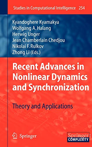 Beispielbild fr Recent Advances in Nonlinear Dynamics and Synchronization : Theory and Applications zum Verkauf von Ria Christie Collections