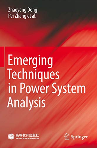 Imagen de archivo de Emerging Techniques in Power System Analysis a la venta por Phatpocket Limited