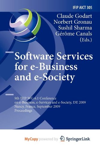 9783642043031: Software Services for E-Business and E-Society